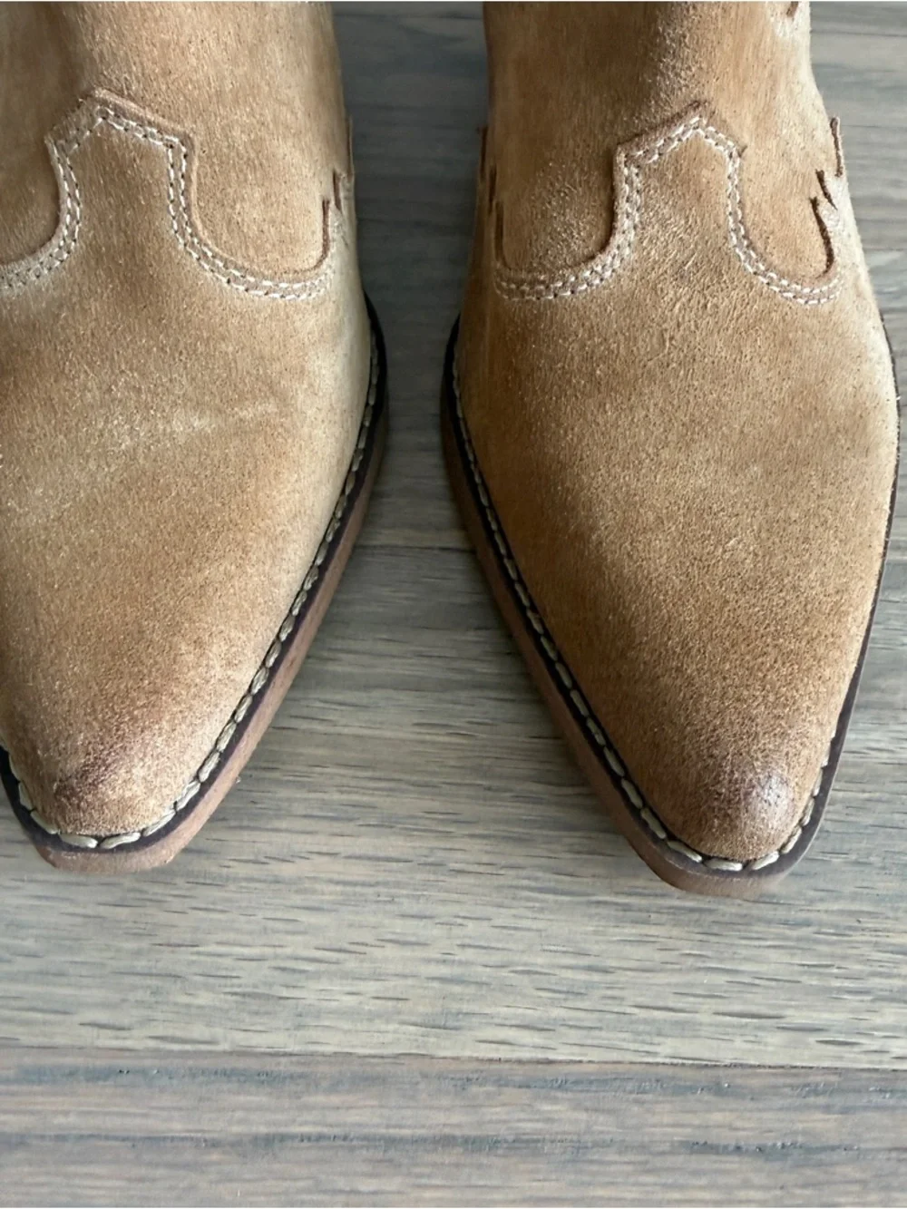 Sam Edelman Winona Western Booties 6.5 - Picture 5 of 15